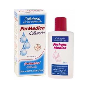 Forhans Collutorio 250ml - Pronto all'uso per gengive sanguinanti e problemi parodontali, formula senza clorexidina