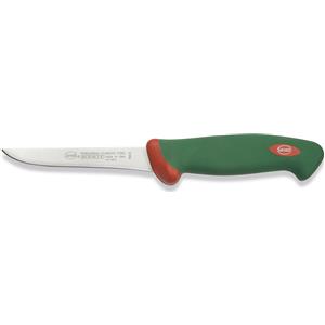 Sanelli Premana Coltello da Disosso 16 cm - Acciaio Inossidabile, Verde, Manico Ergonomico