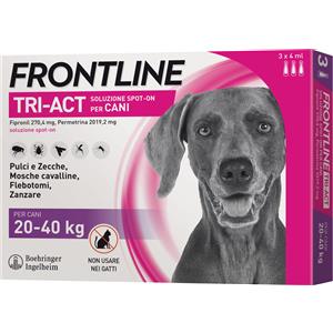 Frontline Tri-Act per Cane taglia Grande dai 20 ai 40 kg 3 fialette