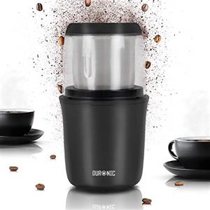 Duronic CG250 Macinacaffè 250W Lame Inox, Tazza Rimovibile 75g
