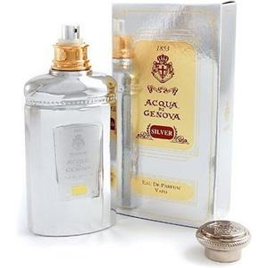 Acqua di Genova Silver Eau de Parfum 100ml - Fragranza Legnosa Unisex con Note Fruttate e Fiorite