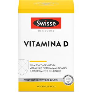 HEALTH AND HAPPINESS (H&H) IT. SWISSE VITAMINA D - 100 Capsule per il sistema immunitario