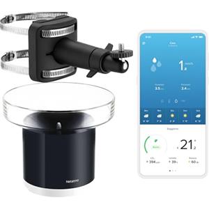 Netatmo Pack Pluviometro Wireless per la Stazione Meteo + Supporto