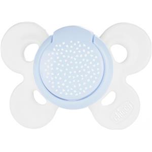 Chicco Succhietto in Silicone Physio Comfort Azzurro 0-6 Mesi - Design Ergonomico per Massimo Comfort