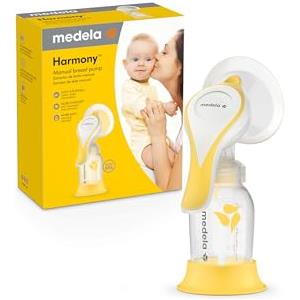 Medela Harmony Tiralatte Manuale Singolo, Design Svizzero Compatto con Coppe PersonaFit Flex e tecnologia Medela 2-Phase Expression