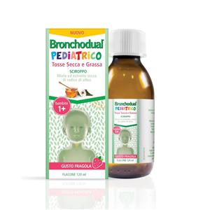 PERRIGO ITALIA Srl Bronchodual Pediatrico Sciroppo Tosse Secca E Grassa Gusto Fragola 120ml