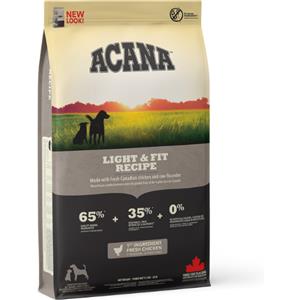 Acana Light and Fit Recipe 11,4 kg - Croccantini per cani - 1° ORDINE? scegli tra BZR5 - BZR20 + 200 pt fedeltà