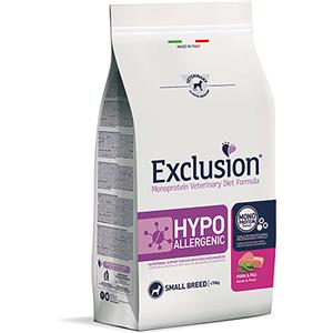 Exclusion Diet Hypoallergenic Small Breed Maiale e Piselli - 2 kg - 1° ORDINE? scegli tra BZR5 / BZR20 + 200 pt fedeltà