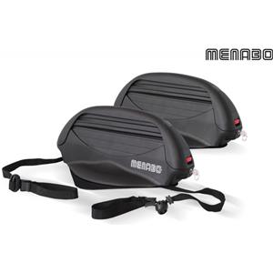 MENABO ACONCAGUA 3.0 - Portasci magnetico leggero per 3 sci o 2 snowboard, installazione facile e sistema antifurto