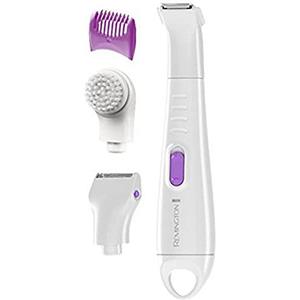 Remington Epilatore - Kit bikini liscio e setoso - Tecnologia Nano Silver: Ipoallergenico per rasature delicate; Impermeabile, accessorio per rasatura mini lamina, pettine accessorio 2-6 mm, WPG4035