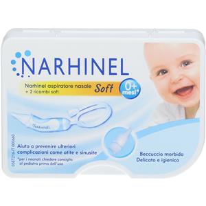 NARHI ASPIRATORE NASALE NARHINEL SOFT 1 PEZZO + 2 RICAMBI