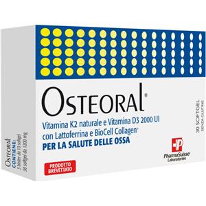 PharmaSuisse Laboratories OSTEORAL 30 CAPSULE MOLLI
