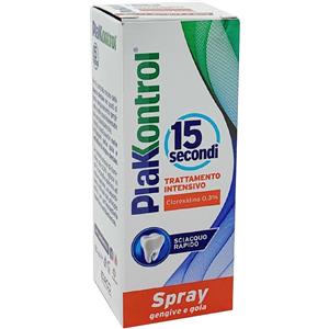 Plakkontrol 15 Secondi - Trattamento Intensivo Clorexidina 0,3% Spray, 50ml