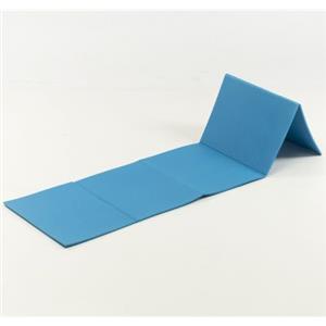Toorx Materassino Pieghevole Azzurro in Cinque Sezioni - 175x50 cm, Spessore 0,8 cm