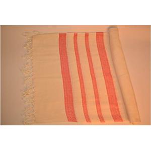 Bonamaison - Telo mare e bagno in cotone pesthemal, leggero, morbido e assorbente, 107 x 180 cm, prodotto in Turchia