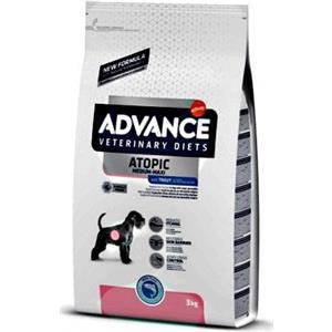 Advance Veterinary Diets Atopic Medium/Maxi con Trota - Alimento Dietetico Completo per Cani di Taglia Media/Maxi, 3 kg
