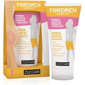 Zuccari Fordren Cosmetics Gel Lipo-Riducente e Drenante per Cosce e Glutei 200 ml