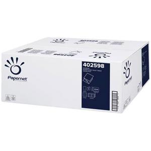 Papernet Carta Igienica Interfogliata - 2 Veli in Pura Cellulosa - 224 Strappi da 11x21 cm - Colore Bianco