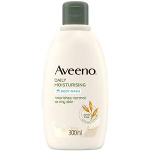 Aveeno Bagno Doccia Idratante 300 ml - Deterge Delicatamente e Combatte la Secchezza con Avena Colloidale