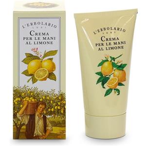 L'Erbolario Crema Mani Limone 75 ml - Idratante e Protettiva con Rapido Assorbimento