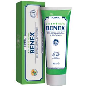 ERBORISTERIA MAGENTINA Benex Pomata 100 ml - Rimedio per Gambe Pesanti e Gonfie con Centella e Iperico