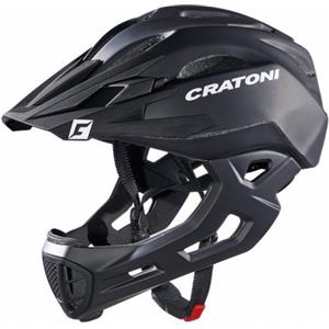 Cratoni Casco Cratoni C-Maniac (Freeride) Tg. S/M (52-56cm) nero opaco