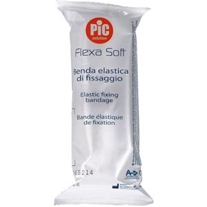 PIC Benda Elastica Soft 6 cm x 4 m - Fissaggio Confortevole per Medicazioni