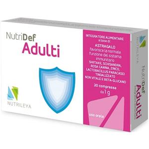 NUTRIDEF ADULTI 20 COMPRESSE