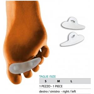 ORIONE OK PED Cuscinetto per Dita a Martello in Gel Polimero per Piede Destro Taglia S