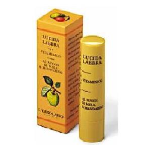 L'Erbolario Lucidalabbra Vitaminico 4,5 ml - Idratante al Succo di Mela e Mandarino con Vitamine C ed E