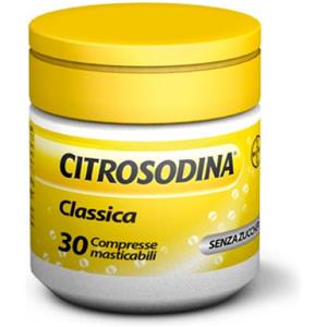 BAYER SpA CITROSODINA CLASSICA 30 COMPRESSE MASTICABILI