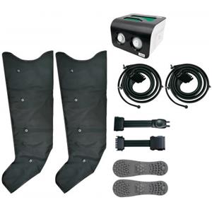 I-Tech I-PRESS LEG2 M - Dispositivo per pressoterapia con 2 gambali di compressione, ideale per migliorare la circolazione sanguigna
