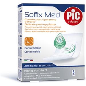 PIKDARE SpA Cerotto in Strisce Pic Soffix Med 30x10 cm Sterile - Medicazione Adesiva Post-Operatoria con Adesivo Ipoallergenico