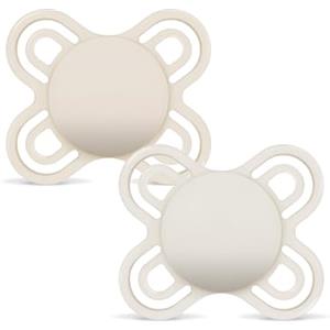 MAM Istruzioni in Lingua Straniera - Mam Succhietto Perfect Start S188 con Tettarella extra Sottile e Flessibile in Silicone per Neonati da 0 a 2 Mesi, Neutro (2 Pezzi) con Scatola Auto Sterilizzabile