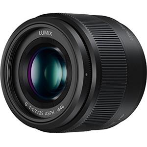 Panasonic Lumix 25mm F1.7 | H-H025E-K Obiettivo Prime, nero - Compatibile con attacco Micro 4/3 Panasonic & Olympus