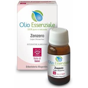 Erboristeria Magentina Olio Essenziale di Zenzero 10 ml - Stimolante Digestivo e Carminativo