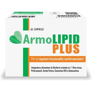 ArmoLIPID Integratore Armolipid Plus colesterolo, 60 compresse