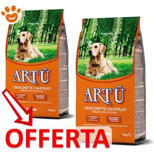 Monge Dog Artù con Pollo - Offerta [PREZZO A CONFEZIONE] Quantità Minima 2, Sacco Da 20 Kg