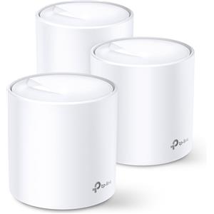 Tp-link Router Tp-link deco X20(3-pack) senza fili doppia banda (2.4 GHz / 5 GHz) gigabit ethernet Bianco [DECO X20 (3-PACK)]