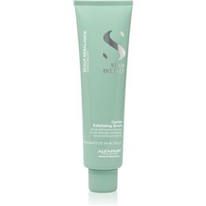 Alfaparf Semi di Lino Gentle Exfoliating Scrub 150ml - Scrub Esfoliante per Cute con Forfora, Texture Gel con Micro Granuli
