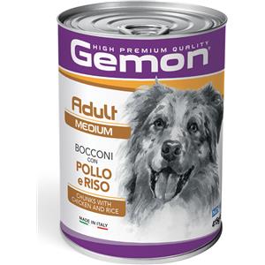 MONGE GEMON CANE BOCCONI POLLO E RISO ADULT GR 415