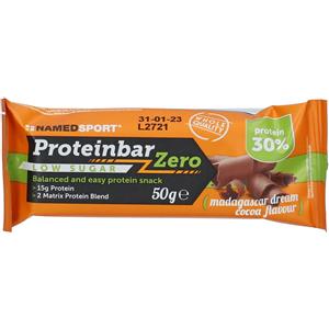 Named PROTEINBAR ZERO MADAGASCAR DREAM COCOA 50 G