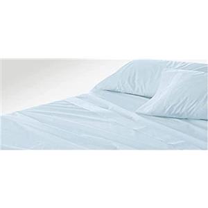 Burrito Blanco T1201 Set di Lenzuola alberghiere Blu, Misto T12, Cotone, Ancho de 105 cm
