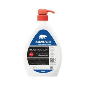 Sanitec Sapone Liquido Industriale 1000ml - Profumo Arancio per Sporchi Ostinati
