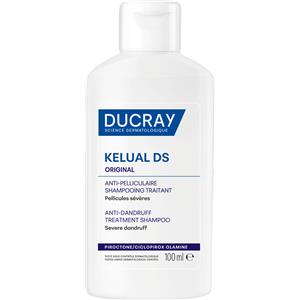 Ducray Kelual DS Original Shampoo Trattante contro la Forfora Severa, Anti-ricomparsa, Lenisce la sensazione di prurito, 100ml
