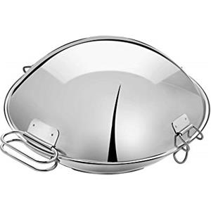 Artame ART32806 - Cataplana, Casseruola, Wok - Tutte le luci di cui induzione, inox 18/10, Ø 32 cm