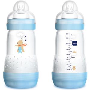 MAM Easy Start Biberon Anti-Colic 260ml per Maschietti - Comodo e Pratico