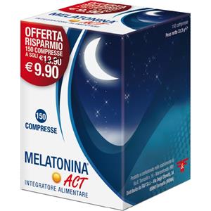 F&F Srl MELATONINA ACT 1MG 150CPR