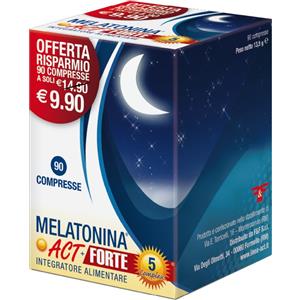 F&F Srl MELATONINA ACT 1MG+5COMP 90CPR