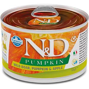 Farmina N&D dog cinghiale, zucca e mela 140 g